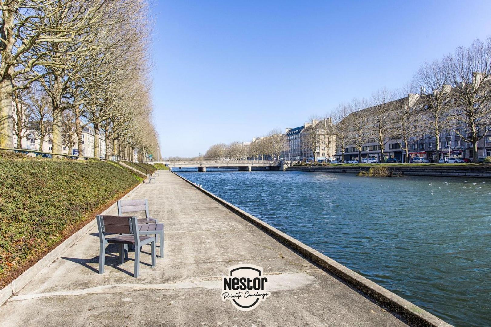 Appartamento La Casa Bella — Chic & Modern Downtown Caen Esterno foto